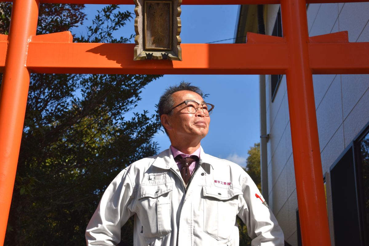 返礼品にもなっている鳥居