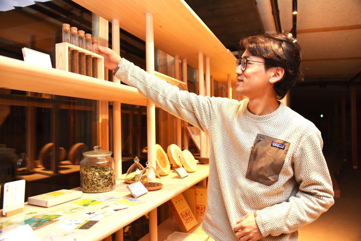 火山地帯特有の土壌をもつ宇陀