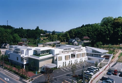 一見すると病院とは思えない施設