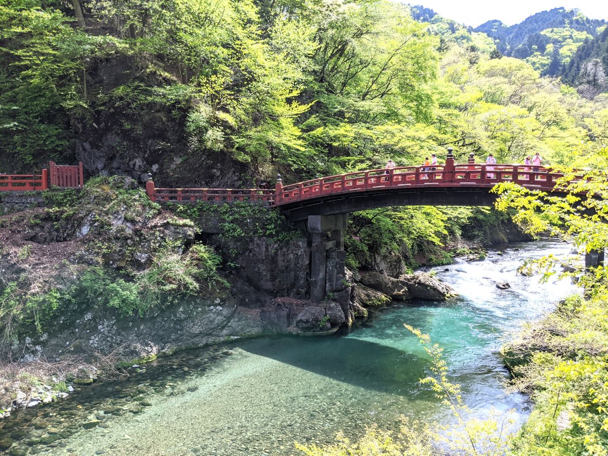 別名、山菅橋や山菅の蛇橋とも呼ばれる「神橋」