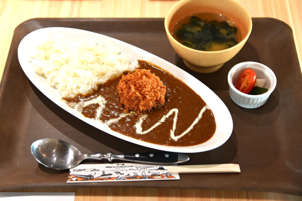 ちがさきメンチカレー