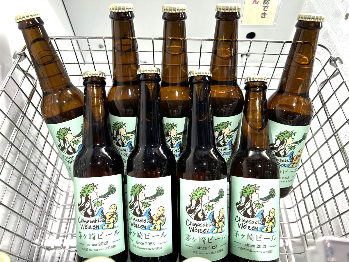 夏場は茅ヶ崎ビールも人気