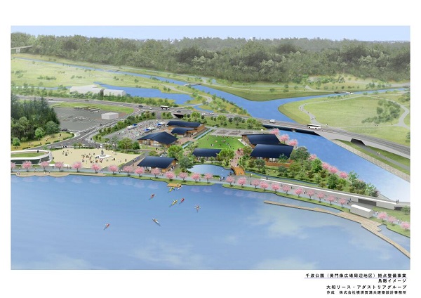 千波公園「みと好文テラス」イメージパース