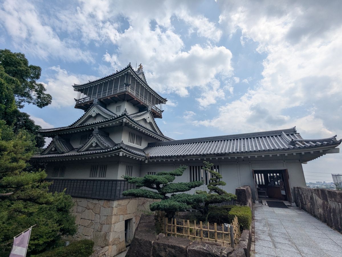 天守からの眺めも抜群