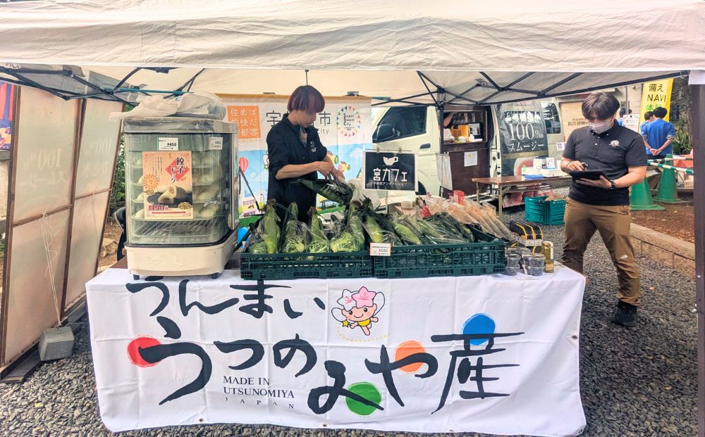 新鮮な野菜がたくさん