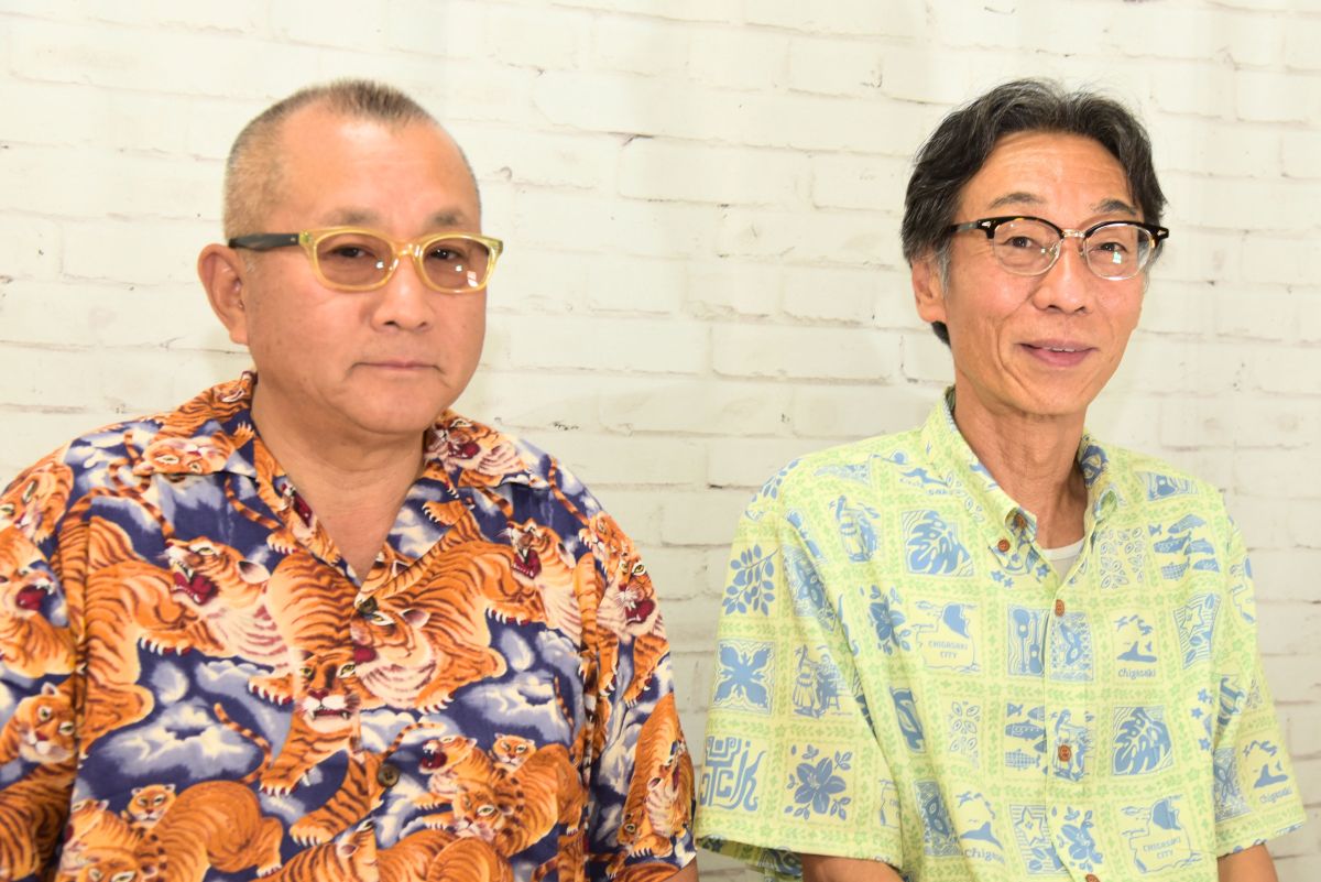"茅ヶ崎の自然体な魅力を語る金子さんと大八木さん/